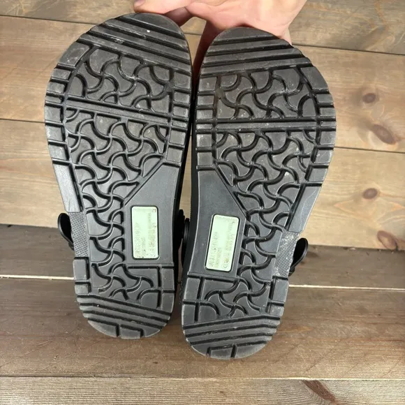 birkesntock birki air 2.0 womens size 8 shoes black slip on comfort clogs