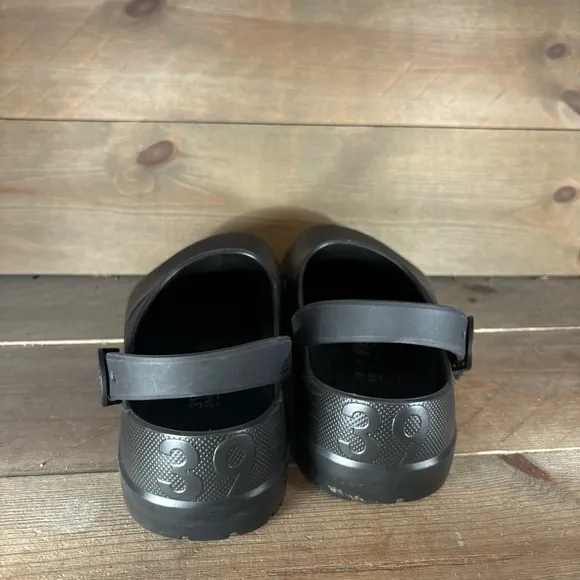 birkesntock birki air 2.0 womens size 8 shoes black slip on comfort clogs