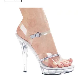 Bling Sexy Ellie women's 521 heeled sandals size 9