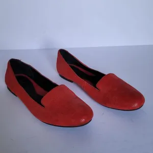 Born Women's Red Slip-On Loafer Flat Shoes. Size US 9/EU 40.5