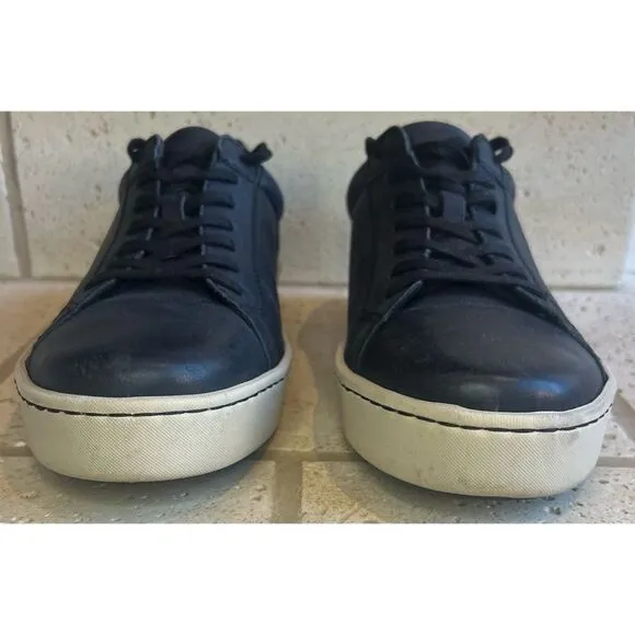 Born Men’s ALLEGHENY II Sneakers Navy Leather Lace Up Size 11.5