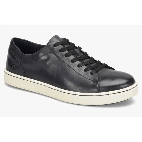 Born Men’s ALLEGHENY II Sneakers Navy Leather Lace Up Size 11.5