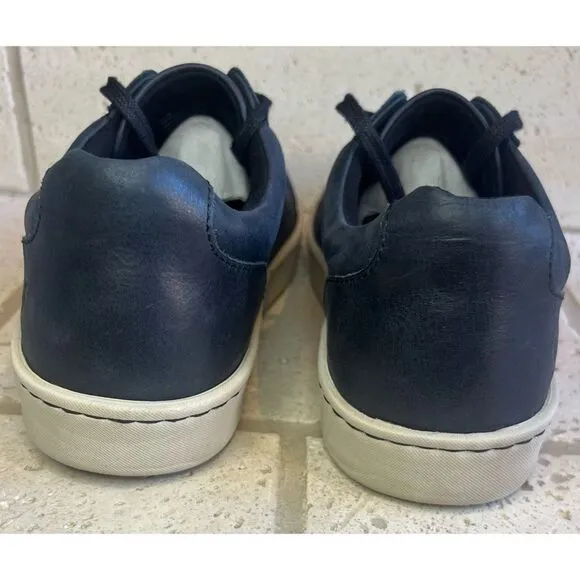 Born Men’s ALLEGHENY II Sneakers Navy Leather Lace Up Size 11.5
