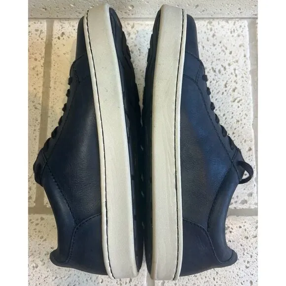 Born Men’s ALLEGHENY II Sneakers Navy Leather Lace Up Size 11.5