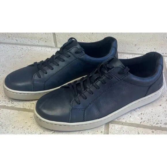Born Men’s ALLEGHENY II Sneakers Navy Leather Lace Up Size 11.5