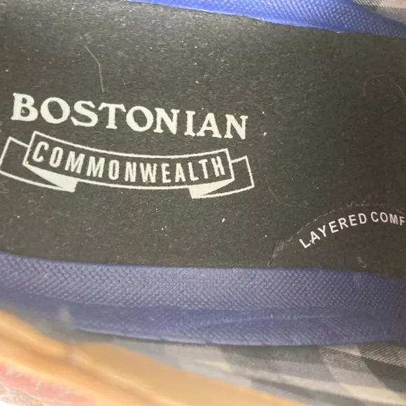 BOSTONIAN 10 Commonwealth Comfort Bed Preppy Suede Oxford Shoes