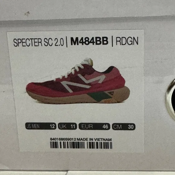 Brandblack Specter Men’s 12 athletic shoe. NIB