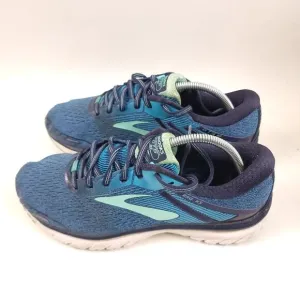 Brooks Adrenaline GTS 18 Blue Teal Mint Athletic Sneakers running Shoes Size 9.5