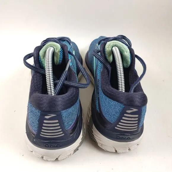 Brooks Adrenaline GTS 18 Blue Teal Mint Athletic Sneakers running Shoes Size 9.5