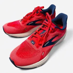 Brooks Launch 9 Running Shoes Pink Fuchsia Cobalt Size 7.5