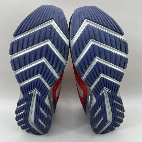 Brooks Levitate 2 Running Sneakers Men Size 11.5 D Red Orange Comfort Low Shoes
