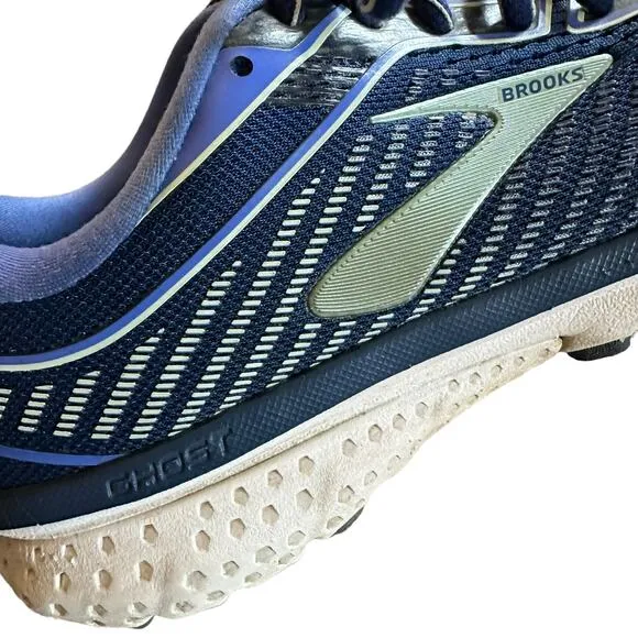 Brooks | Size 7 Ghost 12 Running Shoes Blue Soft Cushioned All Day Comfort
