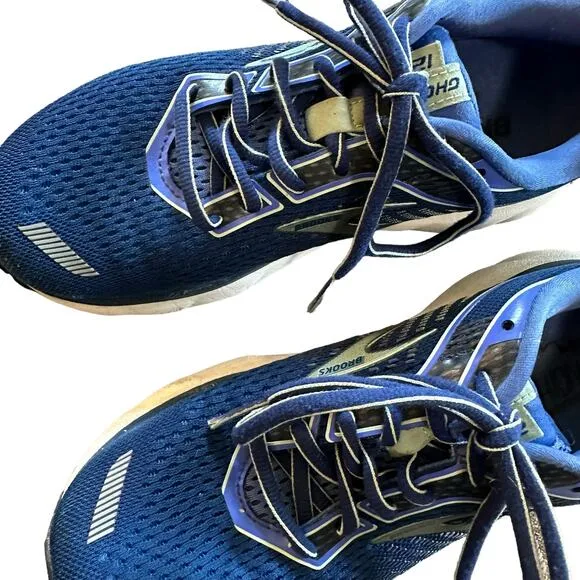 Brooks | Size 7 Ghost 12 Running Shoes Blue Soft Cushioned All Day Comfort