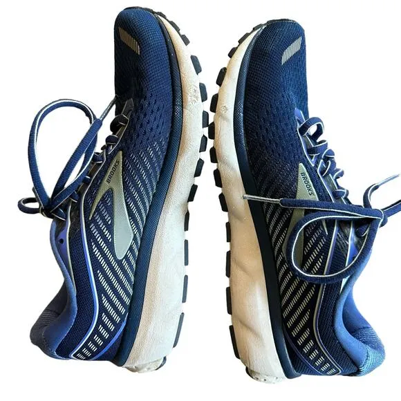 Brooks | Size 7 Ghost 12 Running Shoes Blue Soft Cushioned All Day Comfort