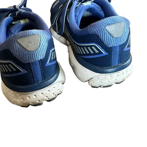 Brooks | Size 7 Ghost 12 Running Shoes Blue Soft Cushioned All Day Comfort