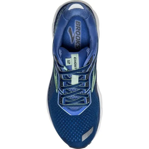 Brooks | Size 7 Ghost 12 Running Shoes Blue Soft Cushioned All Day Comfort