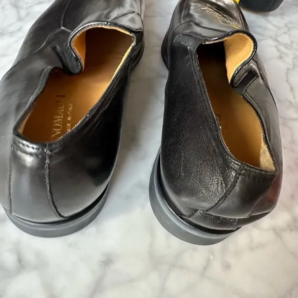Bruno Magli Men’s 8 - Raging Leather Slip On Shoes - made in italy  (MO1189)