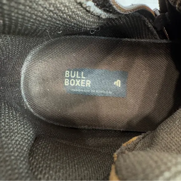Bull Boxer Biltmore Men’s Brown &amp; Black Genuine Leather Ankle Boots