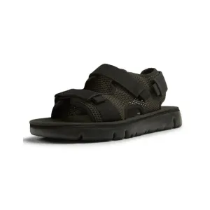 Camper Men's Oruga Open Toe Mesh Sandals Black Size 40 NIB
