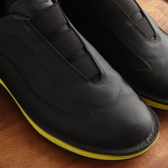 Camper Shoes Mens SZ EU 43 US 9.5 Black Rolling Sneakers Michelin Slip On Casual