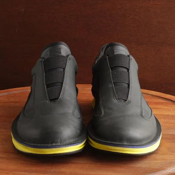 Camper Shoes Mens SZ EU 43 US 9.5 Black Rolling Sneakers Michelin Slip On Casual