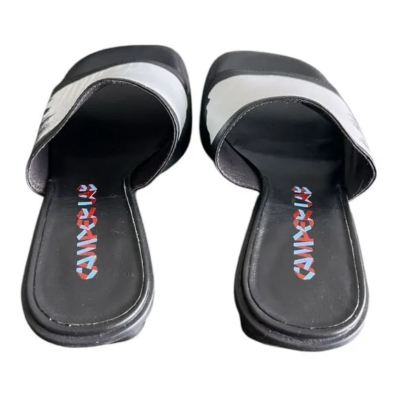 CAMPERLAB Black Dina Leather Sandals Size 37