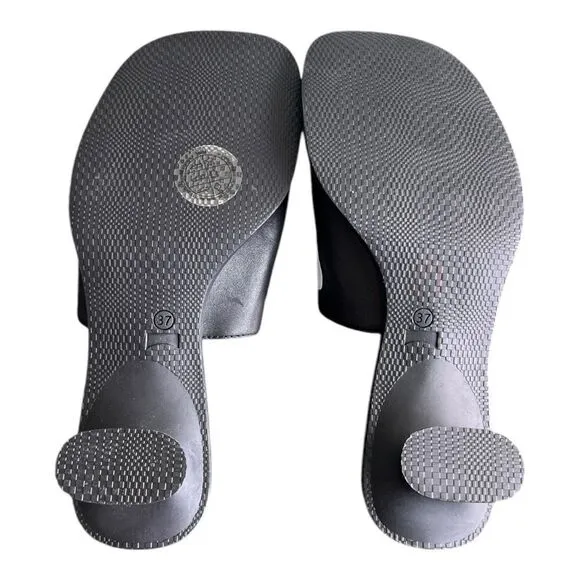 CAMPERLAB Black Dina Leather Sandals Size 37