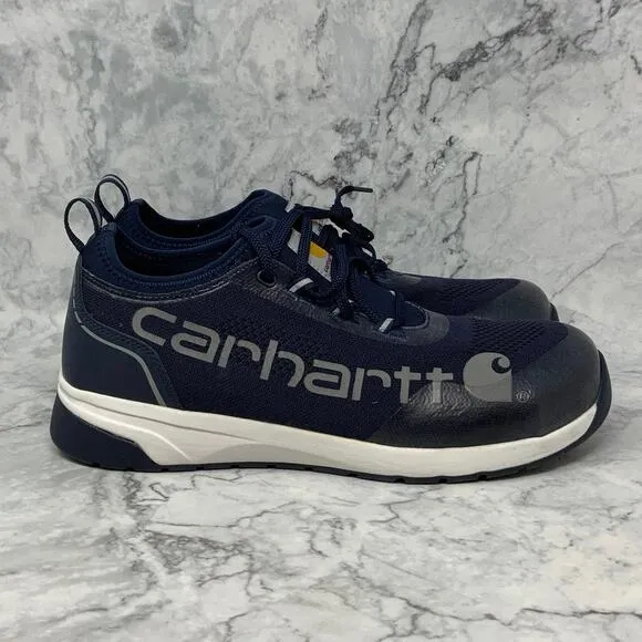 Carhartt Size 12 Navy Force 3-inch Nano Composite Toe EH Work Shoes BR11-5
