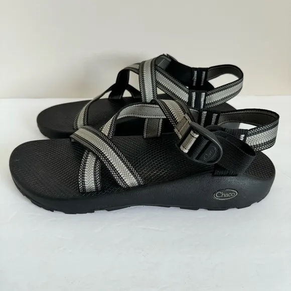 Chaco MEN'S Z/1 ADJUSTABLE STRAP CLASSIC SANDAL split gray hiking shoe 14