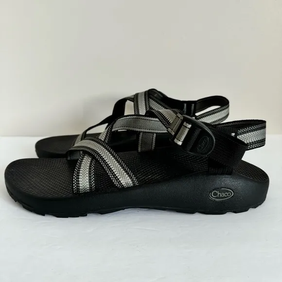 Chaco MEN'S Z/1 ADJUSTABLE STRAP CLASSIC SANDAL split gray hiking shoe 14