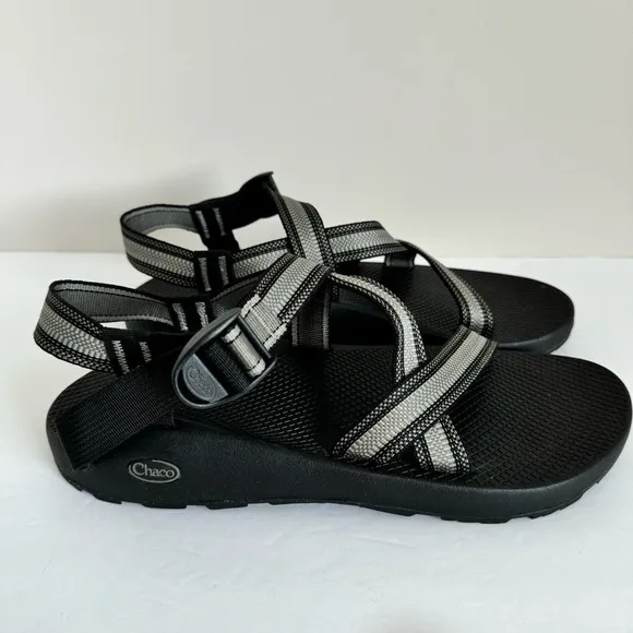 Chaco MEN'S Z/1 ADJUSTABLE STRAP CLASSIC SANDAL split gray hiking shoe 14