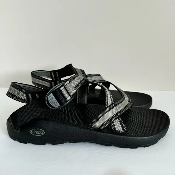Chaco MEN'S Z/1 ADJUSTABLE STRAP CLASSIC SANDAL split gray hiking shoe 14