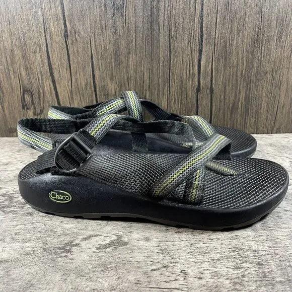 Chaco Men's Z2 Sandals Blue Black Hiking Toe Loop Size 12