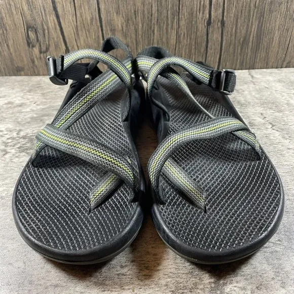 Chaco Men's Z2 Sandals Blue Black Hiking Toe Loop Size 12