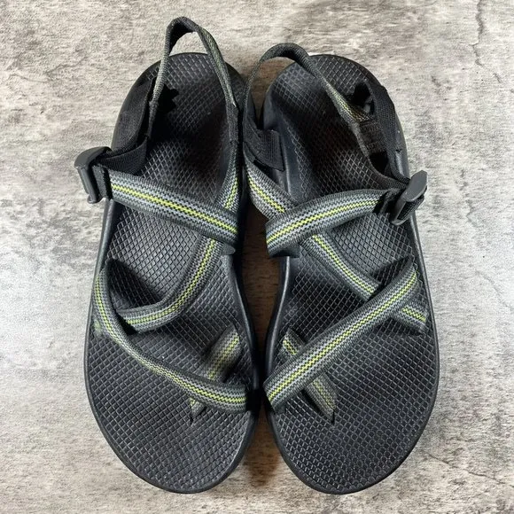 Chaco Men's Z2 Sandals Blue Black Hiking Toe Loop Size 12