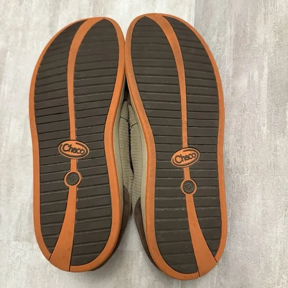 Chaco Slip-On Performance Loafer Sporty Shoes Mens Size 15 Tan Brown Brindle