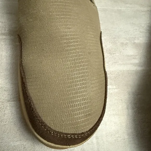 Chaco Slip-On Performance Loafer Sporty Shoes Mens Size 15 Tan Brown Brindle