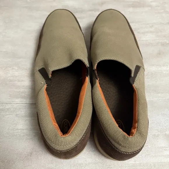 Chaco Slip-On Performance Loafer Sporty Shoes Mens Size 15 Tan Brown Brindle