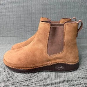 Chaco Womens Size 9 Brown Suede Paonia Chelsea Boots