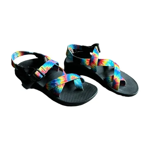 Chaco Z/1 Classic Sandals Tie Dye Rainbow Size 7