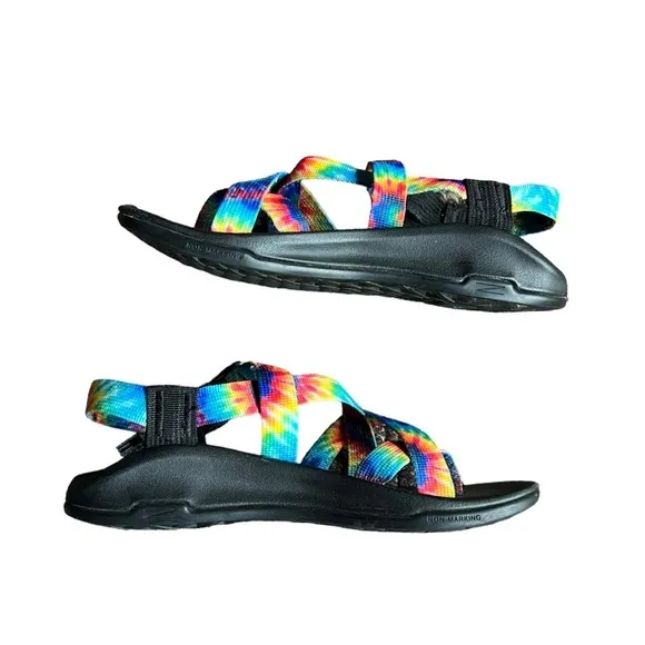 Chaco Z/1 Classic Sandals Tie Dye Rainbow Size 7