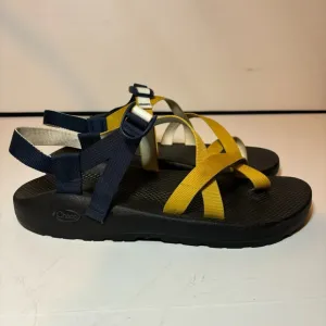 Chaco Z/2 Classic Black Navy Mustard Comfort Sandal Men's US Size 14 Shoes