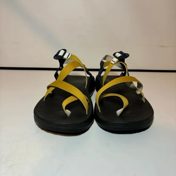 Chaco Z/2 Classic Black Navy Mustard Comfort Sandal Men's US Size 14 Shoes