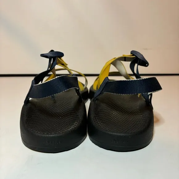Chaco Z/2 Classic Black Navy Mustard Comfort Sandal Men's US Size 14 Shoes