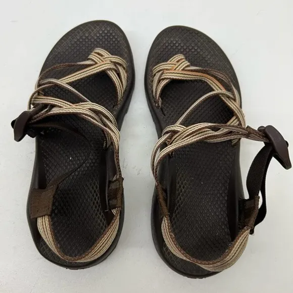 Chaco Zx/2 Classic Outdoor Sandals - Womens brown hiking walking adjust size 7