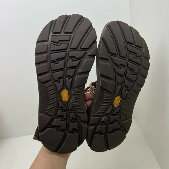 Chaco Zx/2 Classic Outdoor Sandals - Womens brown hiking walking adjust size 7