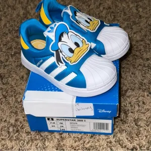 Child Adidas X Disney Superstar 360 Donald Duck Child Shoes GX3274 New Size 7.5K