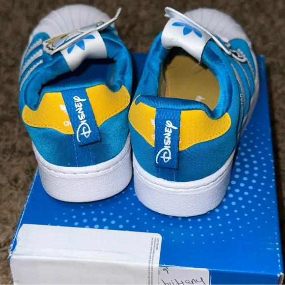 Child Adidas X Disney Superstar 360 Donald Duck Child Shoes GX3274 New Size 7.5K