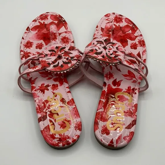 Circus by Sam Edelman Pink Floral Print Sandals