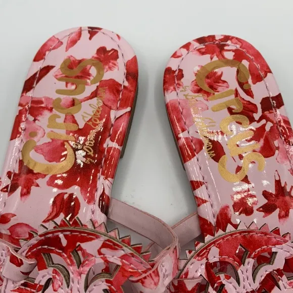 Circus by Sam Edelman Pink Floral Print Sandals
